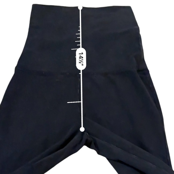 Offline by Aerie OG Foldover High Waisted Super Flare Legging in Washed Black XS - Picture 12 of 12